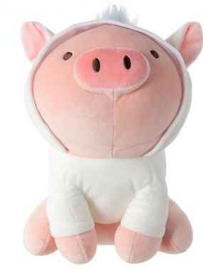 NWT Miniso Life Piglet/Pig  in Unicorn Hat 10inch